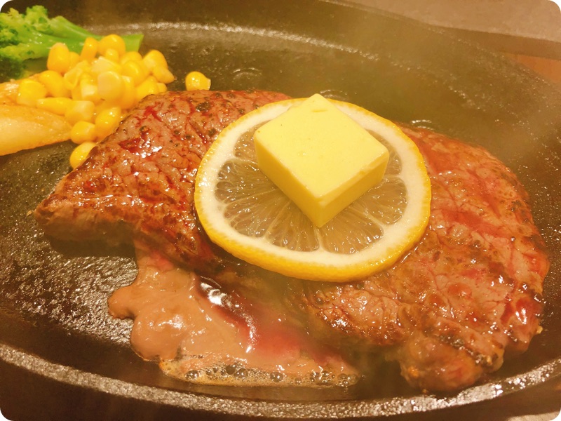 【ランチ部】炭火焼肉misaki ステーキ 756円